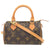 美品 ルイヴィトン モノグラム ミニスピーディ 2WAY ショルダー ハンドバッグ ストラップ付 LV 0065【中古】LOUIS VUITTON