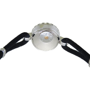 美品 オメガ バックワインダー ダイヤベゼル K18WG カットガラス アンティーク 腕時計 ホワイトゴールド 0024【中古】OMEGA レディース