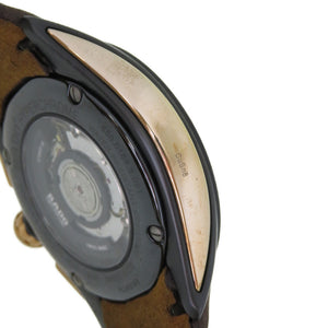 美品 ラドー ハイパークローム クロノグラフ リミテッドエディション 650.0168.3.001 自動巻き 腕時計 セラミック/SS/CuSn8 ブラック 黒文字盤 0042【中古】RADO メンズ