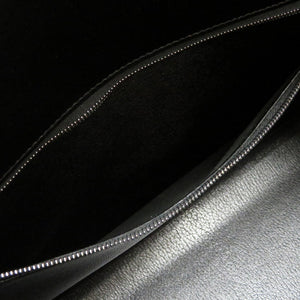 新品同様 エルメス ケリー35 外縫い ボックスカーフ ブラック ルテニウム金具 □G刻印 ハンドバッグ バッグ 黒 0023 【中古】 HERMES