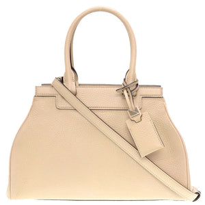 モワナ ポリーヌ ポーリーヌ レザー ベージュ ハンドバッグ バッグ 0070 【中古】 MOYNAT