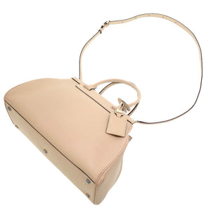 モワナ ポリーヌ ポーリーヌ レザー ベージュ ハンドバッグ バッグ 0070 【中古】 MOYNAT