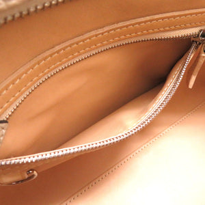 モワナ ポリーヌ ポーリーヌ レザー ベージュ ハンドバッグ バッグ 0070 【中古】 MOYNAT