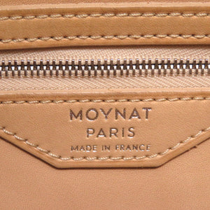 モワナ ポリーヌ ポーリーヌ レザー ベージュ ハンドバッグ バッグ 0070 【中古】 MOYNAT