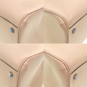 モワナ ポリーヌ ポーリーヌ レザー ベージュ ハンドバッグ バッグ 0070 【中古】 MOYNAT