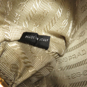 美品 プラダ サフィアーノレザー ホワイト ゴールド金具 ミニボストンバッグ BL0841 ハンドバッグ バッグ 白 0080 【中古】 PRADA