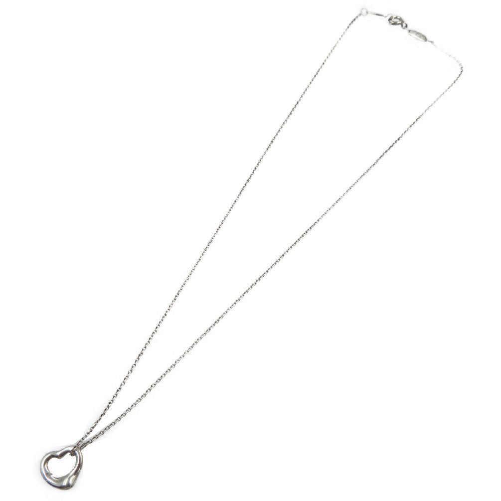 美品 ティファニー オープンハート シルバー925 ネックレス アクセサリー 0082【中古】TIFFANY&Co.