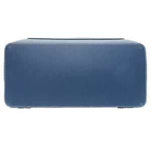 新品同様 ロエベ × ダンボ ディズニー カプセルコレクション レザー ブルー リュックサック バックパック 限定 青 0004 【中古】 LOEWE