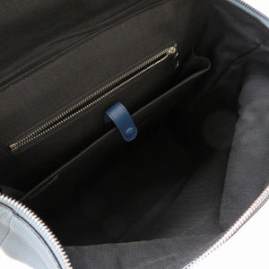 新品同様 ロエベ × ダンボ ディズニー カプセルコレクション レザー ブルー リュックサック バックパック 限定 青 0004 【中古】 LOEWE