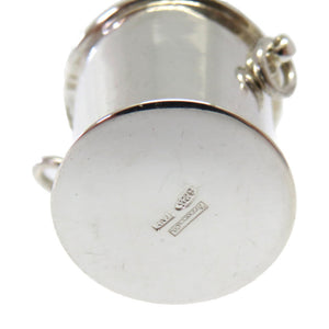 美品 ティファニー バケツ型オブジェ ペンダントトップ シルバー925 アクセサリー 0012【中古】TIFFANY&Co.