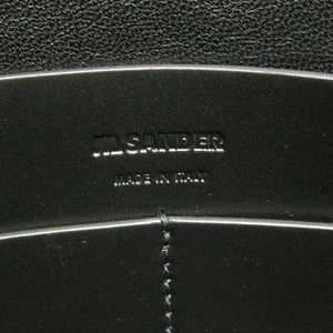 新品同様 ジルサンダー キャンバス レザー ホワイト ブラック JSPQ850172 WQB73005N ショルダーバッグ バッグ 白 黒 0023 【中古】 JIL SANDER