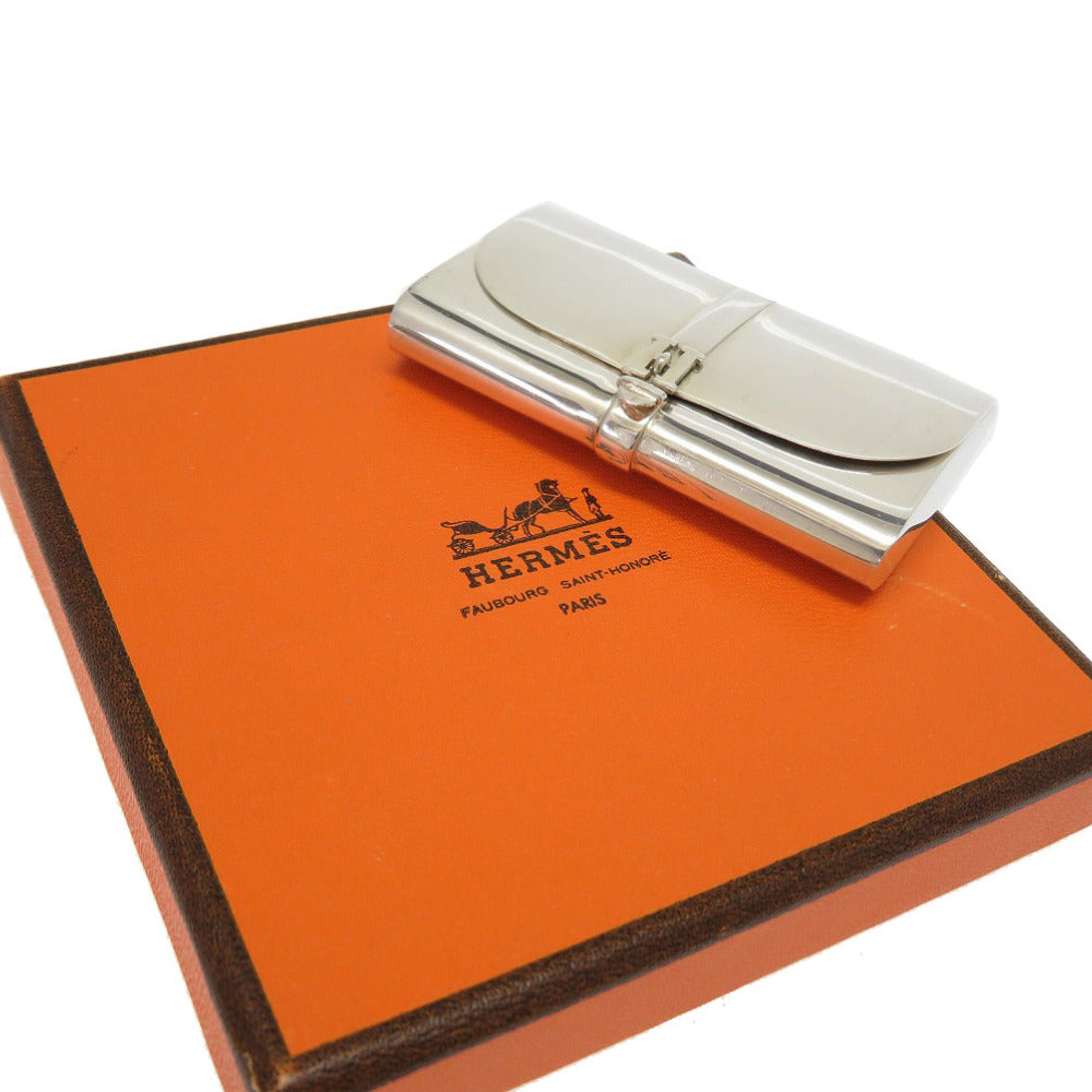 エルメス シルバー ピルケース クラッチバッグ モチーフ マルチーケース 小物入れ シルバー925 アクセサリー 0027【中古】HERMES