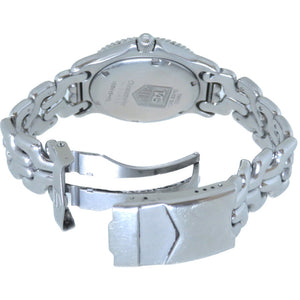 タグホイヤー セルシリーズ クロノメーター WG5113-P0 自動巻き 腕時計 SS ホワイト 白文字盤 0067【中古】TAG HEUER メンズ