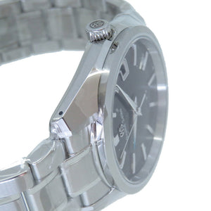 未使用 セイコー グランドセイコー SBGP003 / 9F85-0AD0 クオーツ 腕時計 SS ブラック 黒文字盤 0072【中古】SEIKO メンズ