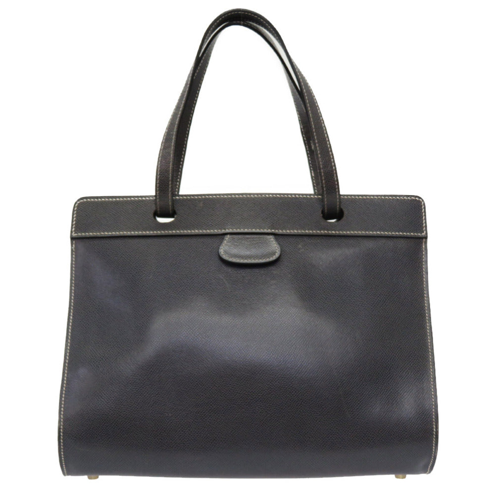 エルメス ミュゾー ショルダーバッグ リセ/リセ ネイビーグレー 0078【中古】HERMES レディース