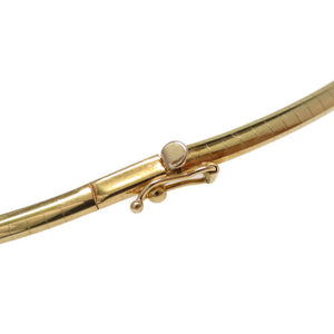 美品 タサキ オメガ ネックレス シトリン4.25ct / ダイヤモンド0.53ct / K18YG イエローゴールド 0088【中古】TASAKI アクセサリー