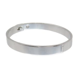 新品同様 カルティエ アニバーサリー 1Pダイヤ 750WG バングル K18WG/ダイヤモンド ジュエリー アクセサリー 0089【中古】CARTIER レディース