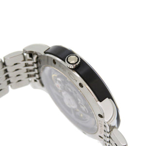 美品 センチュリー エレガンス スケルトン 648.7.N.S1.12.SF 自動巻き 腕時計 SS グレー 0022【中古】CENTURY メンズ