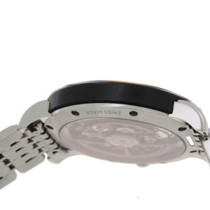 美品 センチュリー エレガンス スケルトン 648.7.N.S1.12.SF 自動巻き 腕時計 SS グレー 0022【中古】CENTURY メンズ