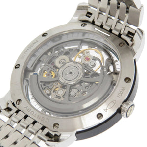 美品 センチュリー エレガンス スケルトン 648.7.N.S1.12.SF 自動巻き 腕時計 SS グレー 0022【中古】CENTURY メンズ