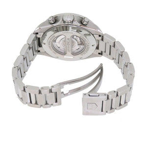 美品 タグホイヤー グランドカレラ クロノグラフ CAV511A 自動巻き 腕時計 SS ブラック 黒 0023【中古】TAG HEUER メンズ