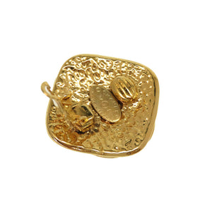 美品 シャネル ヴィンテージ 94P ゴールド イヤリング ココマーク アクセサリー 0030 【中古】 CHANEL