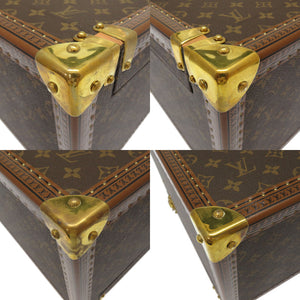 新品同様 ルイ ヴィトン モノグラム シャンパンケース M21825 トランク シャンパンセット LV 0118 【中古】 LOUIS VUITTON