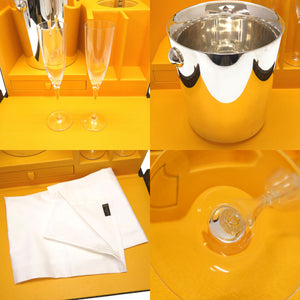 新品同様 ルイ ヴィトン モノグラム シャンパンケース M21825 トランク シャンパンセット LV 0118 【中古】 LOUIS VUITTON