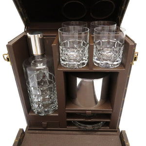 新品同様 ルイ ヴィトン モノグラム ウイスキーケース M21831 トランク ケース ウイスキーセット LV 0119 【中古】 LOUIS VUITTON