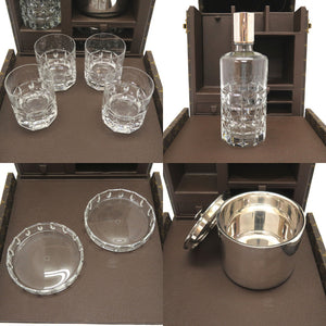 新品同様 ルイ ヴィトン モノグラム ウイスキーケース M21831 トランク ケース ウイスキーセット LV 0119 【中古】 LOUIS VUITTON