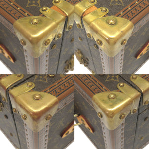 新品同様 ルイ ヴィトン モノグラム ウイスキーケース M21831 トランク ケース ウイスキーセット LV 0119 【中古】 LOUIS VUITTON