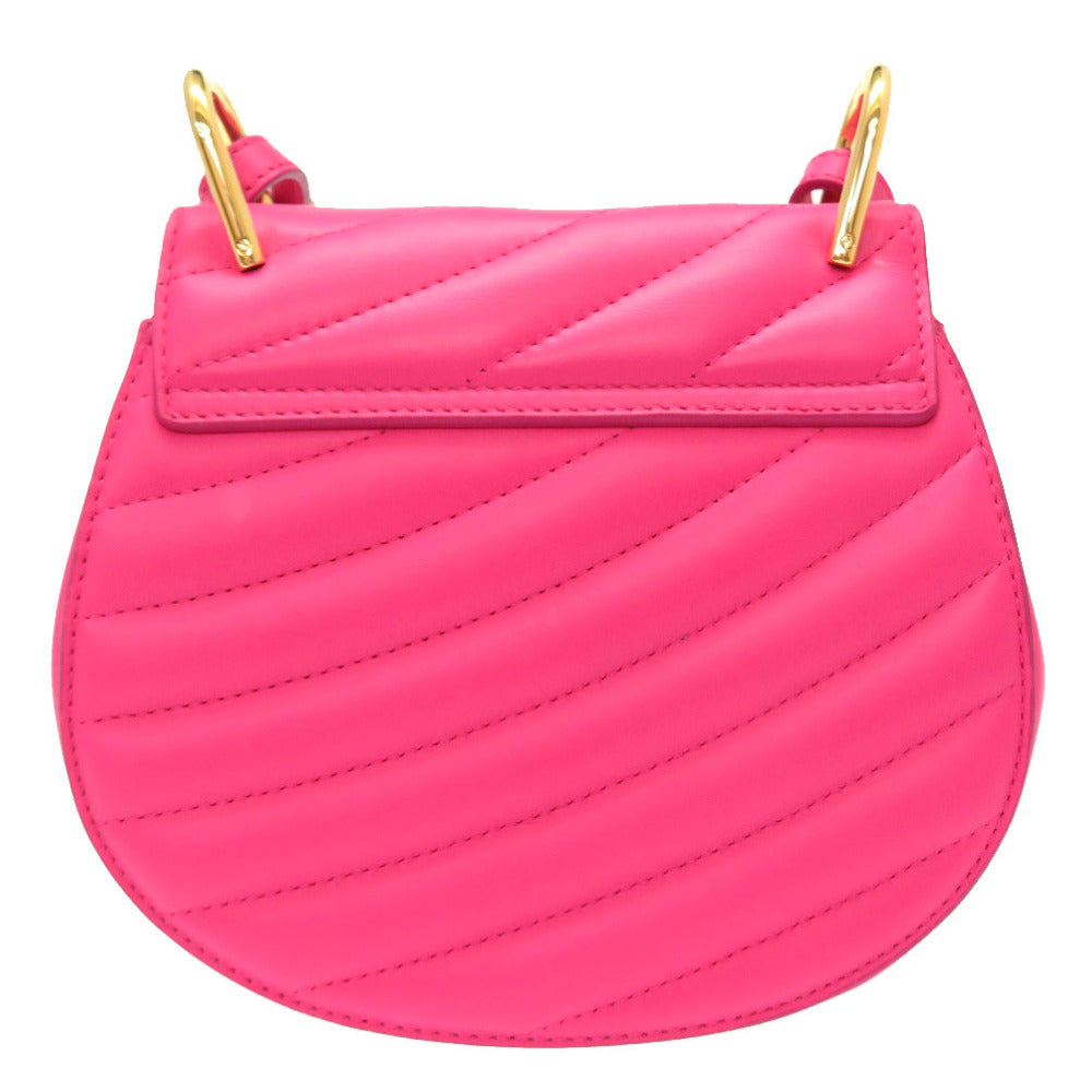 未使用 クロエ ドリュー Drew レザー ピンク ゴールド金具 CHC18US107 ショルダーバッグ バッグ 0050 【中古】 Chloe