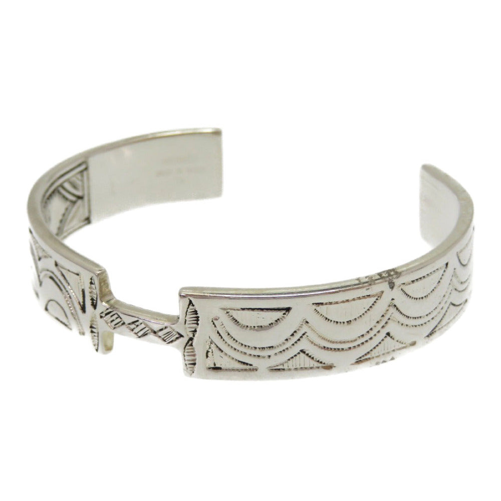 美品 エルメス トゥアレグ ヴィンテージ シルバー925 バングル アクセサリー 0051 【中古】 HERMES