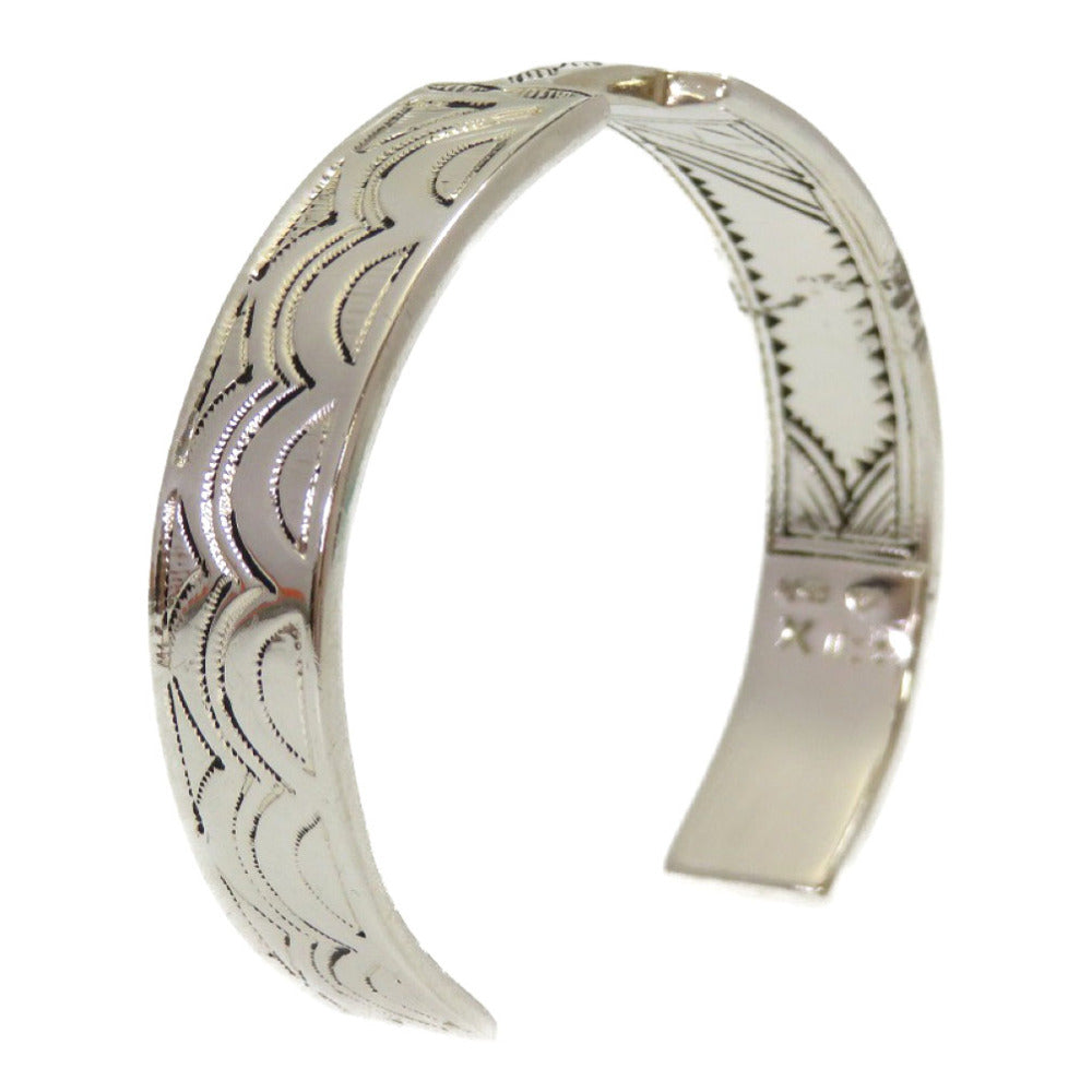 美品 エルメス トゥアレグ ヴィンテージ シルバー925 バングル アクセサリー 0051 【中古】 HERMES