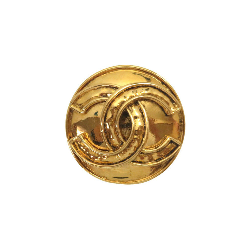 美品 シャネル ココマーク ヴィンテージ 94P ゴールド ブローチ アクセサリー 0002 【中古】 CHANEL