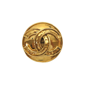 美品 シャネル ココマーク ヴィンテージ 94P ゴールド ブローチ アクセサリー 0002 【中古】 CHANEL