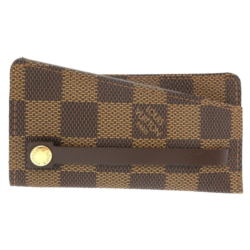 美品 ルイ ヴィトン ダミエ クロシェットPM エベヌ N62661 キーケース LV 0003 【中古】 LOUIS VUITTON