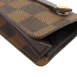 美品 ルイ ヴィトン ダミエ クロシェットPM エベヌ N62661 キーケース LV 0003 【中古】 LOUIS VUITTON