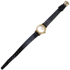 美品 オメガ デビル 金無垢 自動巻き 腕時計 K18YG 750YG/レザー 0013【中古】OMEGA レディース