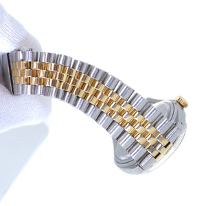 ロレックス デイトジャスト 16013 自動巻き 腕時計 K18YG/SS 97番台 ゴールド文字盤  オートマ 0029【中古】ROLEX メンズ