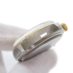 ロレックス デイトジャスト 16013 自動巻き 腕時計 K18YG/SS 97番台 ゴールド文字盤  オートマ 0029【中古】ROLEX メンズ