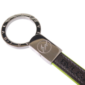 ブルガリ フラグメント コラボ キーリング キーホルダー 藤原ヒロシ  グレー 0035【中古】BVLGARI FRAGMENT