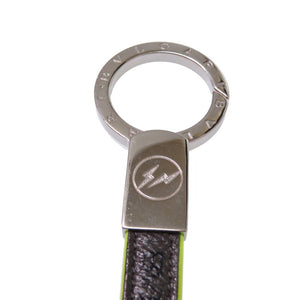 ブルガリ フラグメント コラボ キーリング キーホルダー 藤原ヒロシ  グレー 0035【中古】BVLGARI FRAGMENT