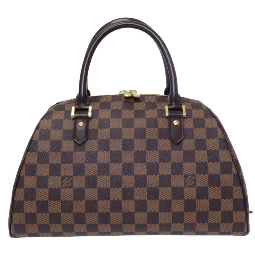 新品同様 ルイヴィトン ダミエ リベラMM N41434 ハンドバッグ エベヌ LV 0039【中古】LOUIS VUITTON