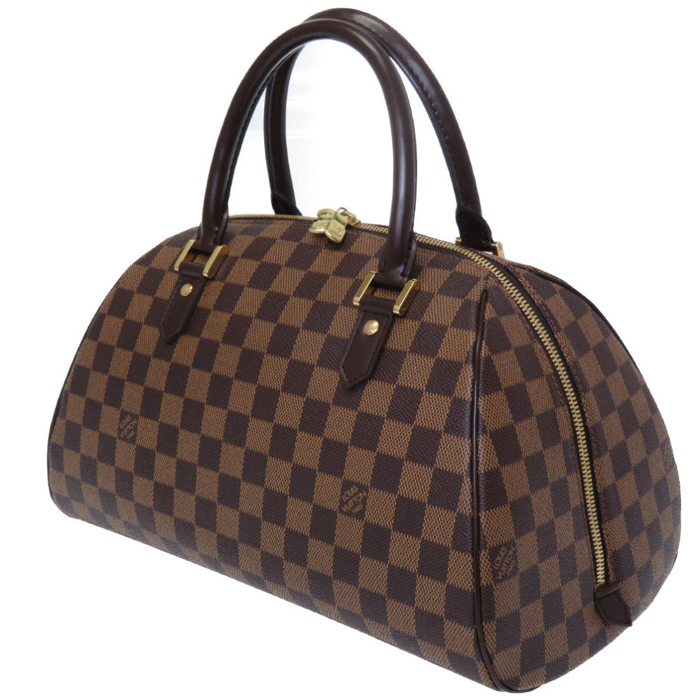 新品同様 ルイヴィトン ダミエ リベラMM N41434 ハンドバッグ エベヌ LV 0039【中古】LOUIS VUITTON