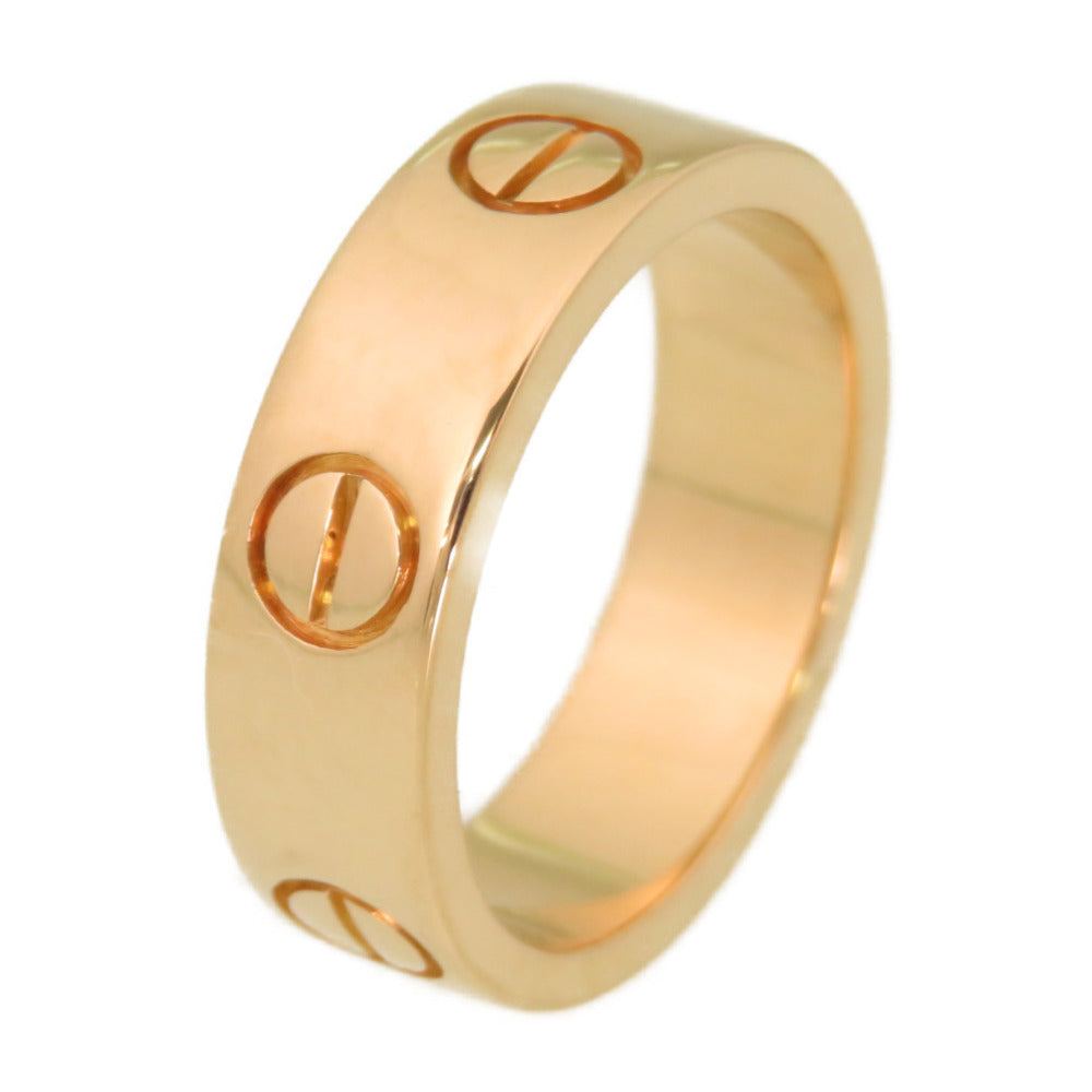 新品同様 カルティエ 750YG ラブリング #51 K18YG イエローゴールド アクセサリー 11号 0052【中古】CARTIER レディース