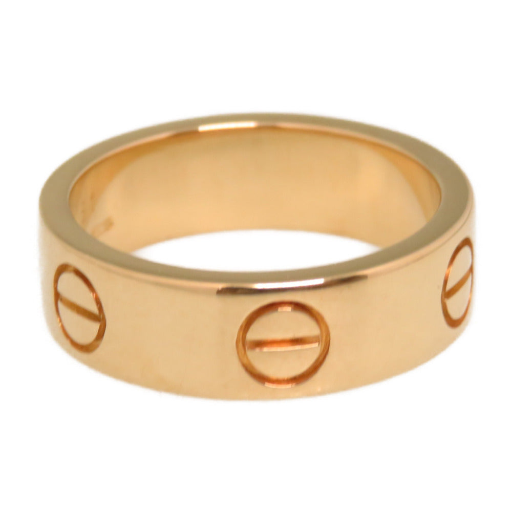 新品同様 カルティエ 750YG ラブリング #51 K18YG イエローゴールド アクセサリー 11号 0052【中古】CARTIER レディース