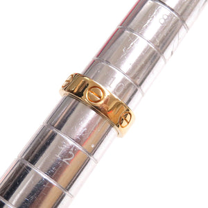 新品同様 カルティエ 750YG ラブリング #51 K18YG イエローゴールド アクセサリー 11号 0052【中古】CARTIER レディース