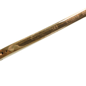 カルティエ リムレス アイウェア サントス 眼鏡 サングラス ゴールド/ブラック 黒 0067【中古】CARTIER メンズ めがね メガネ