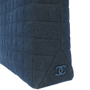 新品同様 シャネル デニム チョコバー トートバッグ ブルー インディゴ 青 0072【中古】CHANEL ヴィンテージ
